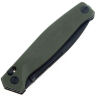 Нож Real Steel Huginn Black сталь VG-10 рукоять OD Green G10 (7652GB)