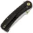 Нож KB Knives Interflow satin сталь M390 рукоять Black PVD Titanium