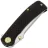 Нож KB Knives Interflow satin сталь M390 рукоять Black PVD Titanium