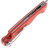 Нож Daggerr Sting stonewash сталь D2 рукоять Red G10