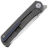 Нож Maxace Peregrine-II cталь M390 рукоять Stonewashed Titanium