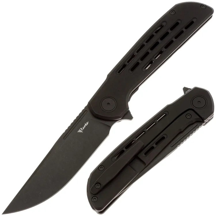 Нож Reate Remedy DLC сталь Elmax рукоять Black Titanium