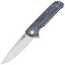 Нож Kizer Justice сталь N690 рукоять Blue denim Micarta