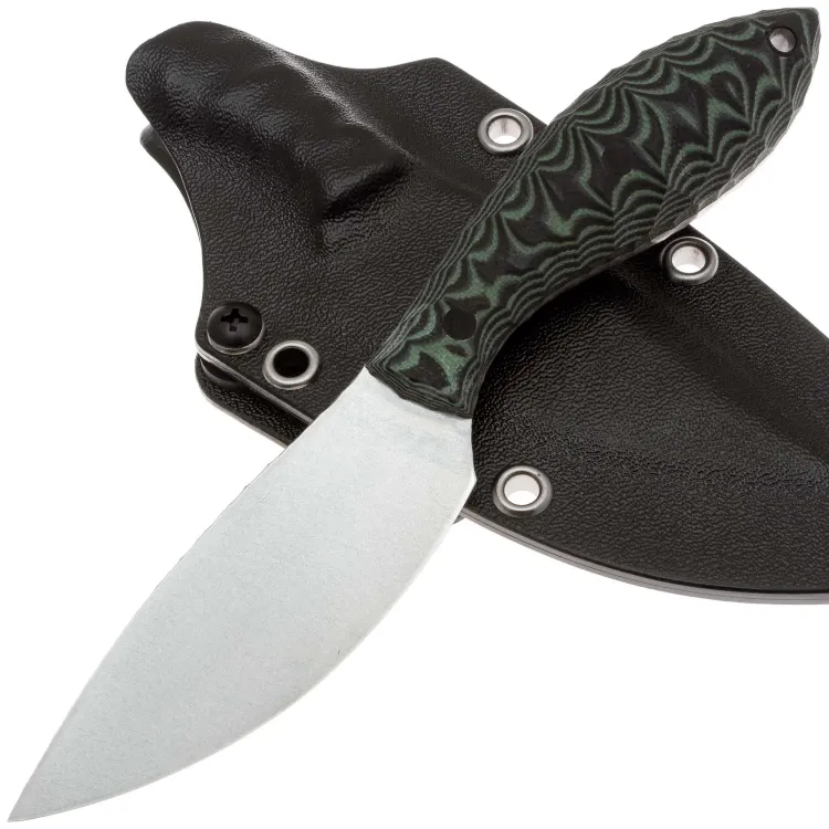 Нож Волчий Век Канадская Масичька сталь 95Х18 WA рукоять Black/Green G10