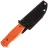 Нож HOT Knife Hoot grey сталь D2 рукоять Orange G10