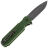 Нож Ganzo G627 cталь 8CR14 рукоять Green Polypropylene