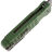 Нож Ganzo G627 cталь 8CR14 рукоять Green Polypropylene