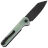 Нож Kansept Bulldozer black сталь D2 рукоять Jade G10