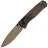 Нож Benchmade Bugout LE сталь S90V рукоять Taiga Green Aluminum Natural Micarta (535FE-2602)