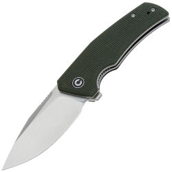 Нож CIVIVI Regulatron satin сталь Nitro-V рукоять Green Canvas Micarta (C23006-2)
