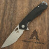 Нож Bestech Toucan Stonewash/Satin сталь D2 рукоять Black G10 (BG14A-1)