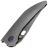Нож WE Knife Attor gray сталь CPM-20CV рукоять Gray Titanium (WE23037B-1)