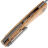 Нож Petrified Fish Scholar stonewash сталь 154CM рукоять Olive wood