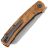 Нож Petrified Fish Scholar stonewash сталь 154CM рукоять Olive wood