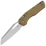 Нож Microtech MSI Ram-Lok Stonewash сталь M390MK рукоять Fluted Tan G10 (210-10FLGTTA)