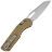 Нож Microtech MSI Ram-Lok Stonewash сталь M390MK рукоять Fluted Tan G10 (210-10FLGTTA)