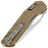 Нож Microtech MSI Ram-Lok Stonewash сталь M390MK рукоять Fluted Tan G10 (210-10FLGTTA)