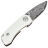 Нож SHOOZIZ YA-01 black сталь Damascus рукоять White cowbone