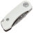 Нож SHOOZIZ YA-01 black сталь Damascus рукоять White cowbone