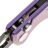 Нож Daggerr Arrow Micro blackwash сталь S35VN рукоять Purple Titanium