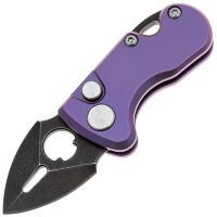 Нож Daggerr Arrow Micro blackwash сталь S35VN рукоять Purple Titanium