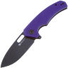 Нож Sencut Acumen Blackwash сталь 9Cr18MoV рукоять Purple G10 (SA06D)