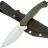 Нож 7 Ножей Пиранья Гибрид сталь AUS-10co рукоять Olive G10