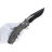 Нож Microtech Amphibian Ram-Lok PS black сталь M390MK рукоять Natural Clear Fluted Aluminum
