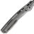 Нож Microtech Amphibian Ram-Lok PS black сталь M390MK рукоять Natural Clear Fluted Aluminum