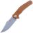 Нож Sencut Episode stonewash сталь 9Cr18MoV рукоять Brown Micarta (SA04D)