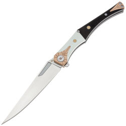 Нож Reptilian Идальго-01 сталь VG-10 рукоять White/Black G10