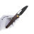 Нож Vosteed Gavko Leopard blackwash сталь M390 рукоять Dark Reddish Purple Titanium