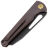 Нож Vosteed Gavko Leopard blackwash сталь M390 рукоять Dark Reddish Purple Titanium