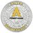 Монета Forest-Home Coin Silver Yellow Mat 14th Anniversary Store