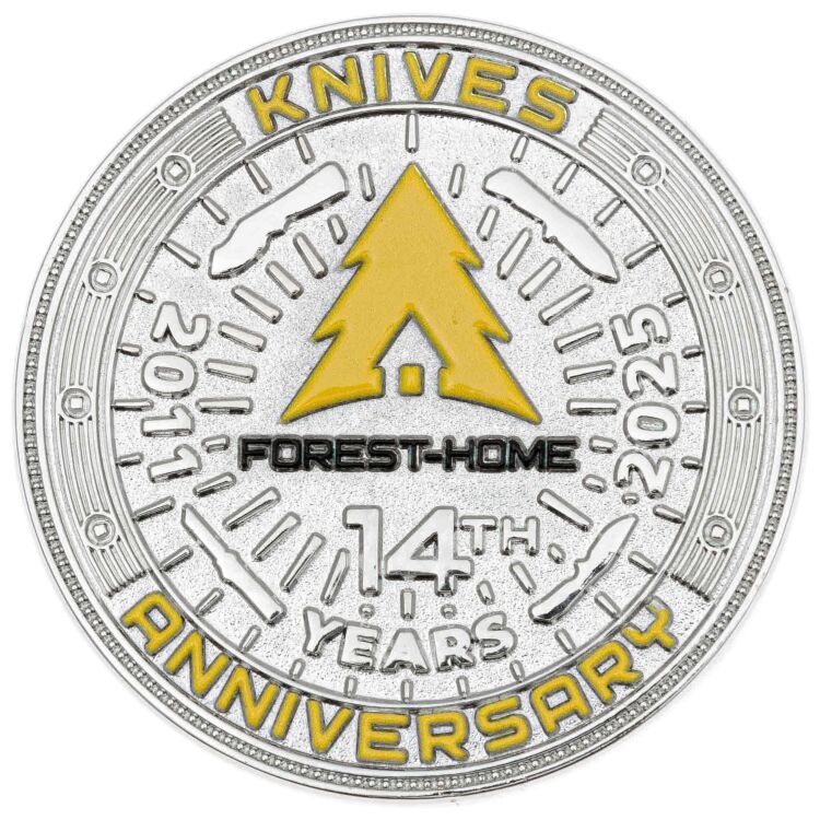 Монета Forest-Home Coin Silver Yellow Mat 14th Anniversary Store