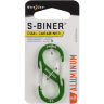 Карабин алюминиевый Nite Ize S-Biner 2" Lime (SBA2-17-R6)