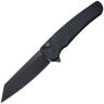 Нож Pro-Tech Malibu Reverse Tanto DLC сталь MagnaCut рукоять Black Aluminium (5406)