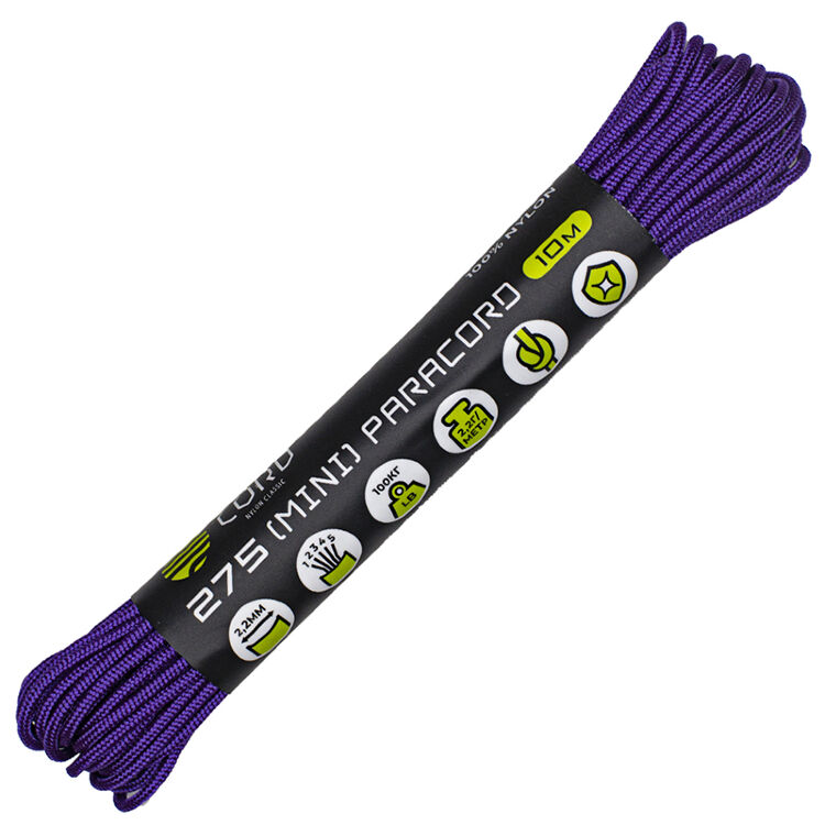 Паракорд CORD 275 Purple 10м