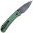 Нож CIVIVI Qubit сталь Damascus рукоять Green Aluminium (C22030E-DS1)
