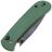 Нож CIVIVI Qubit сталь Damascus рукоять Green Aluminium (C22030E-DS1)
