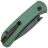 Нож CIVIVI Qubit сталь Damascus рукоять Green Aluminium (C22030E-DS1)