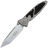 Нож Microtech SOCOM Elite T/E stonewash сталь M390 рукоять Natural Clear Aluminium (161-10NC)