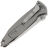 Нож Microtech SOCOM Elite T/E stonewash сталь M390 рукоять Natural Clear Aluminium (161-10NC)