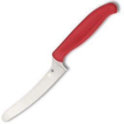 Нож кухонный Spyderco Z-Cut Blunt cталь CTS-BD1 рук. красный полипропилен (K13PRD)