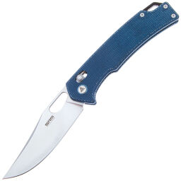 Нож SRM 9203-ME Satin сталь 10Cr15CoMoV рукоять Blue Micarta