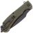 Нож Daggerr Fielder DL blackwash сталь 8Cr14MoV рукоять Olive FRN