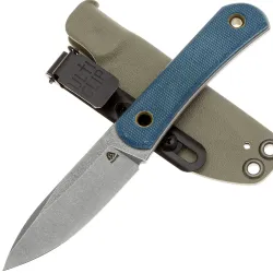 Нож PhantomTools Colibri сталь Elmax рукоять Blue canvas Micarta