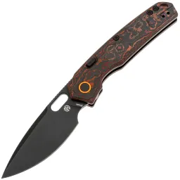 Нож Vosteed Psyop blackwash сталь Elmax рукоять Mars Valley FatCarbon