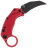 Нож Reate EXO-K black PVD сталь N690 рукоять Red Aluminium