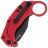 Нож Reate EXO-K black PVD сталь N690 рукоять Red Aluminium
